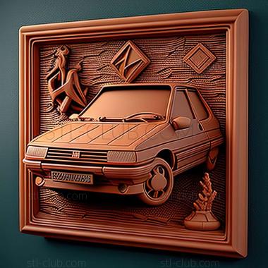 3D мадэль Peugeot 106 (STL)